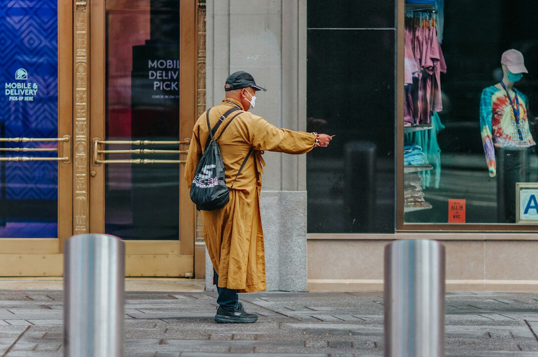 store security guard watching customers