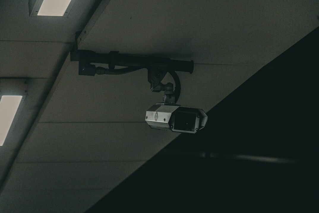 security camera in store